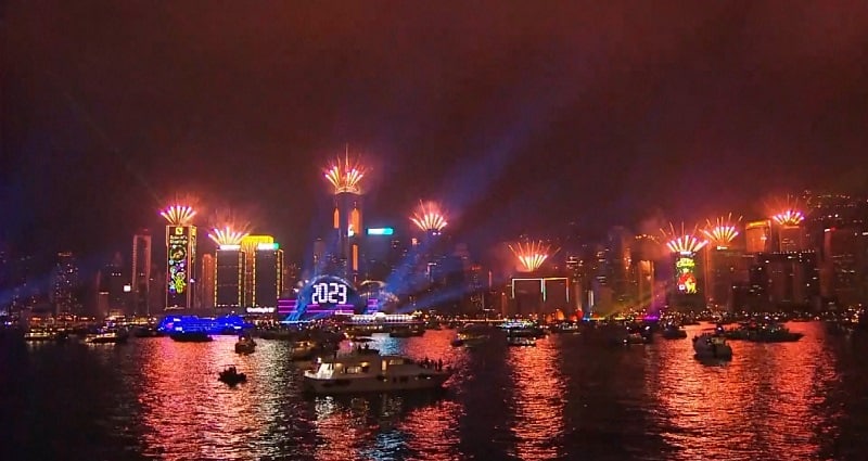 Новый год 2023: Гонконг